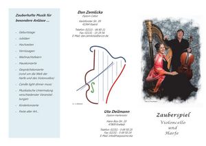 Harfe Cello Flyer Download